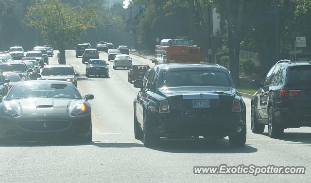 Ferrari California spotted in Beverly Hills, California