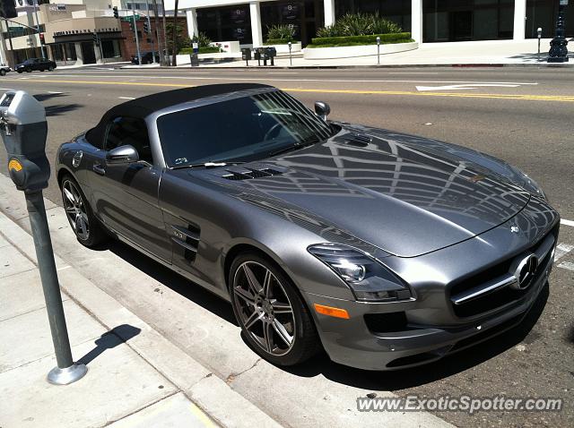 Mercedes SLS AMG spotted in Beverly Hills, California