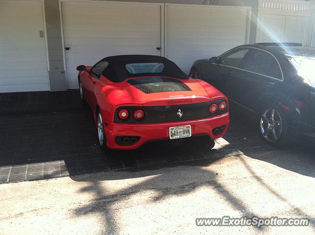 Ferrari 360 Modena spotted in Malibu, California