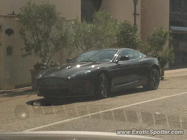 Aston Martin DBS spotted in Malibu, California