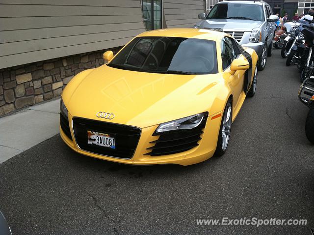 Audi R8 spotted in Chaska, Minnesota