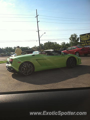 Lamborghini Gallardo spotted in Cincinnati,ohio, Ohio
