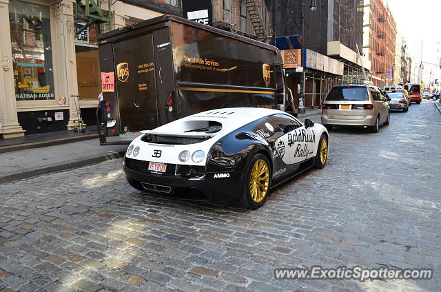 Bugatti Veyron spotted in New York, New York