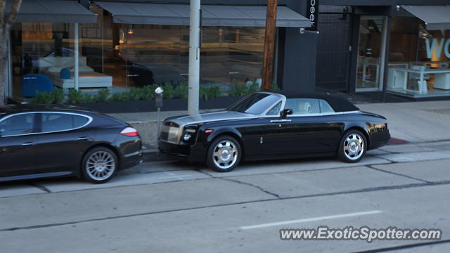 Rolls Royce Phantom spotted in Beverly hills, California