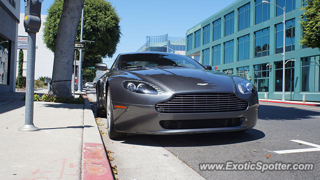 Aston Martin Vantage spotted in LA, California