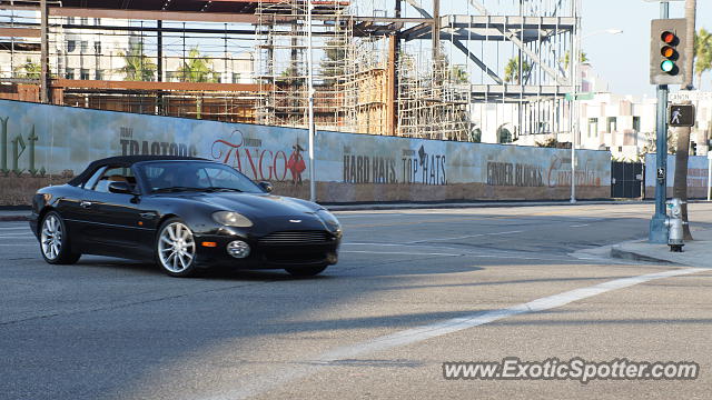 Aston Martin DB7 spotted in Beverly Hills, California