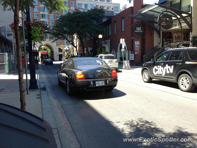 Bentley Continental spotted in Toronto, Canada