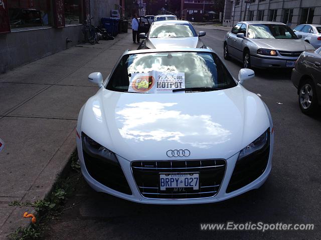 Audi R8 spotted in Toronto, Canada