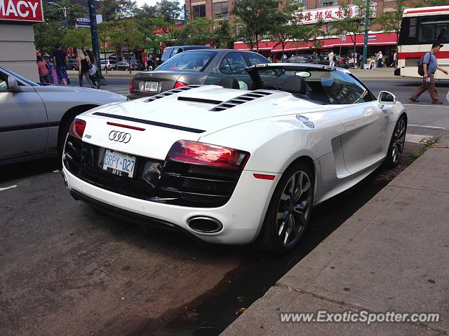 Audi R8 spotted in Toronto, Canada