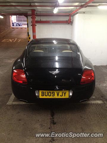 Bentley Continental spotted in Birmingham, United Kingdom