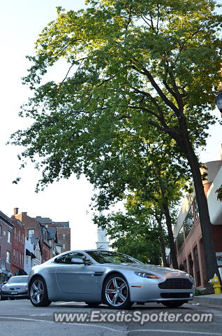 Aston Martin Vantage spotted in Greenwich, Connecticut