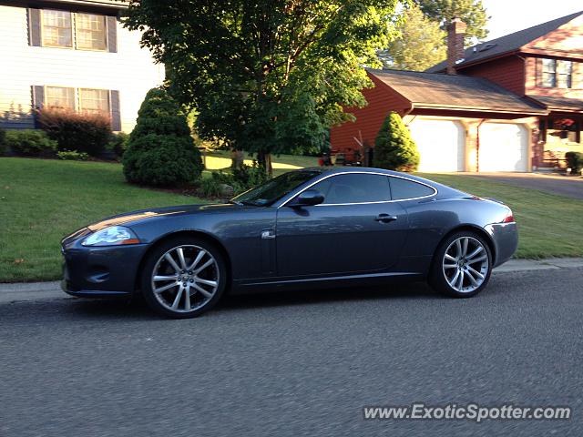 Jaguar XKR spotted in Endicott, New York