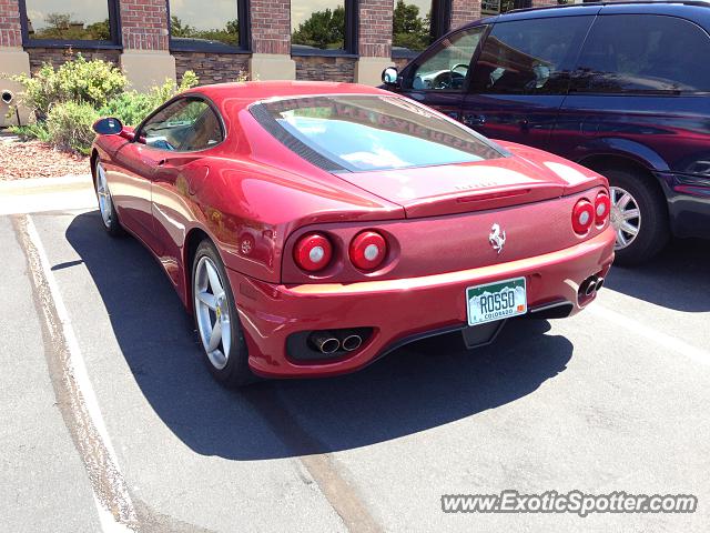 Ferrari 360 Modena spotted in Centennial, Colorado