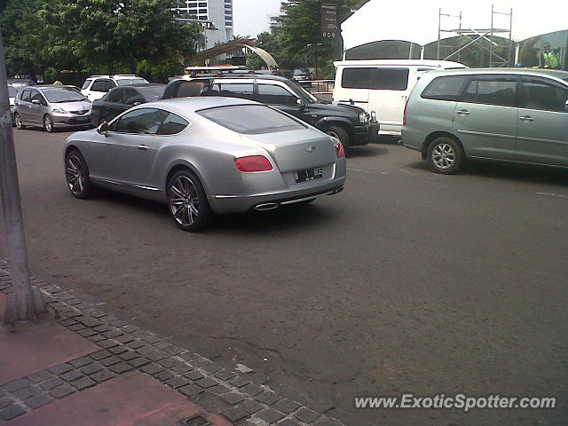 Bentley Continental spotted in Jakarta, Indonesia