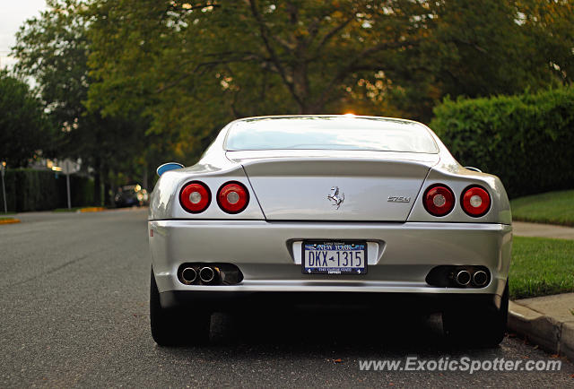 Ferrari 575M spotted in Deal, New Jersey