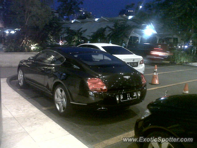 Bentley Continental spotted in Jakarta, Indonesia