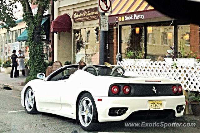 Ferrari 360 Modena spotted in Ridgewood, New Jersey