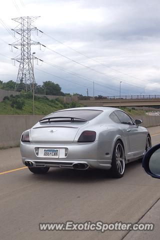 Bentley Continental spotted in Minnetonka, Minnesota
