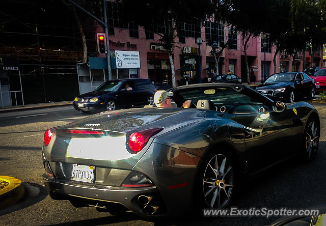 Ferrari California spotted in Los Angeles, California