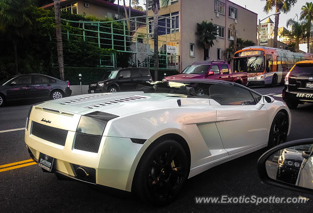 Lamborghini Gallardo spotted in Los Angeles, California