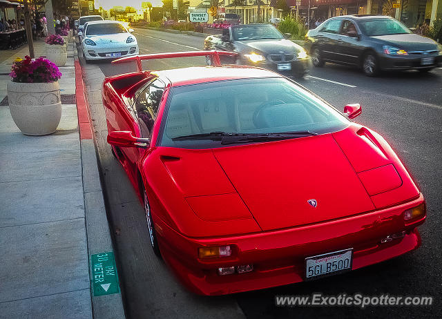 Lamborghini Diablo spotted in Los Angeles, California