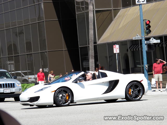 Mclaren MP4-12C spotted in Beverly Hills, California