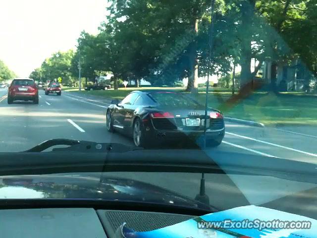 Audi R8 spotted in Canandaigua, New York