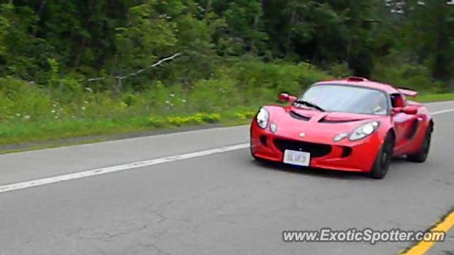 Lotus Exige spotted in Watkins Glen, New York