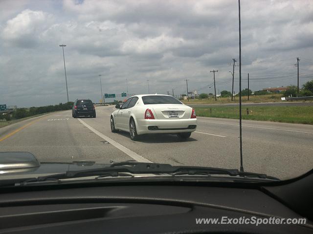 Maserati Quattroporte spotted in San Antonio, Texas
