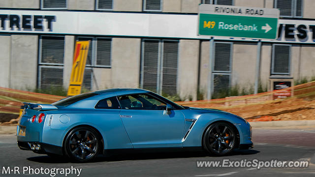 Nissan GT-R spotted in Sandton, South Africa