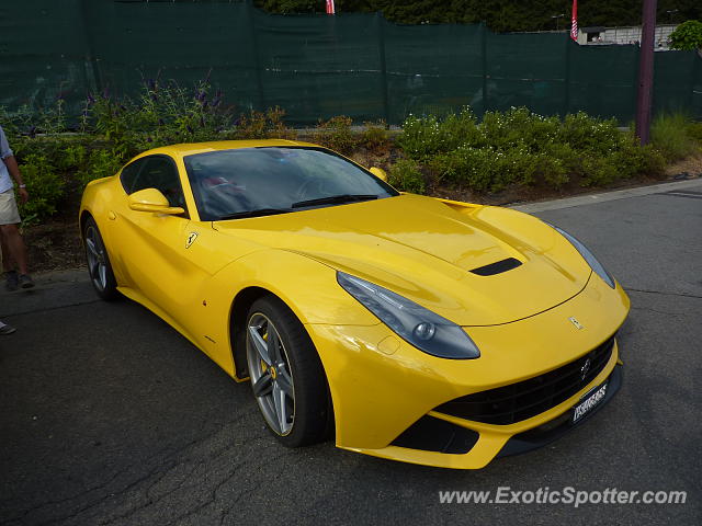 Ferrari F12 spotted in Spa, Belgium