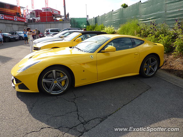 Ferrari F12 spotted in Spa, Belgium