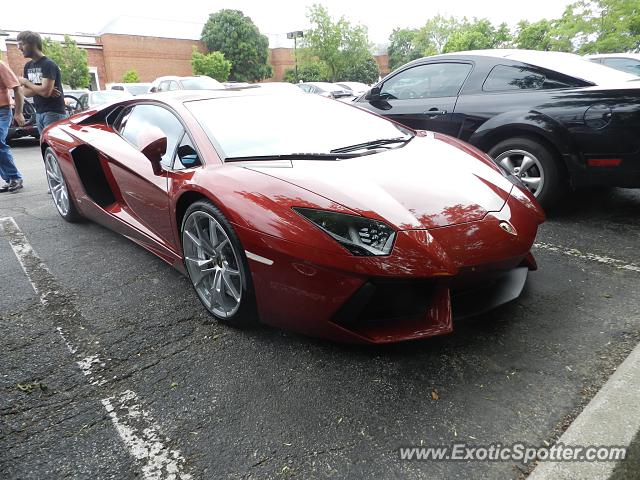 Lamborghini Aventador spotted in St. Louis, Missouri