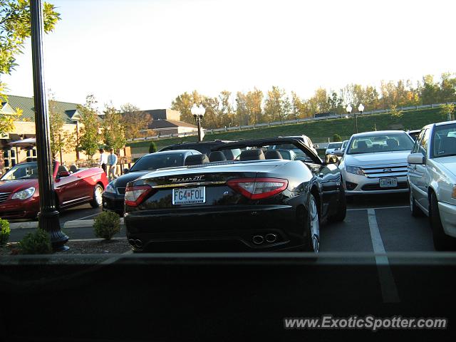 Maserati GranCabrio spotted in St. Louis, Missouri