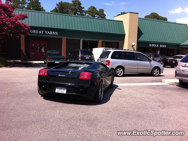 Lamborghini Gallardo spotted in Raleigh, North Carolina