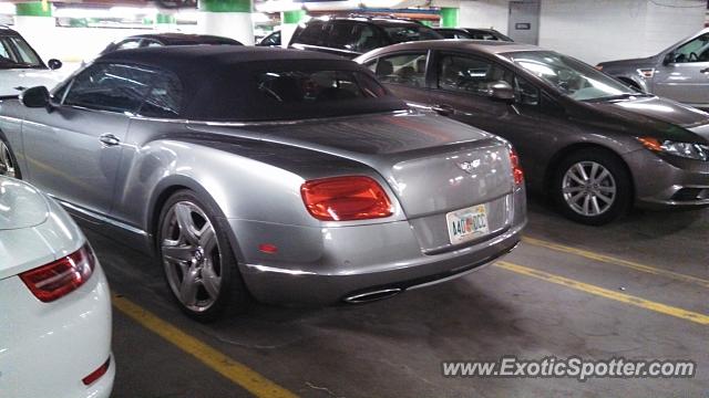 Bentley Continental spotted in Boston, Massachusetts