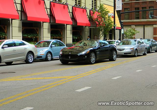 Maserati GranTurismo spotted in Chicago, Illinois