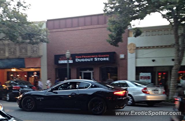 Maserati GranTurismo spotted in Palo Alto, California