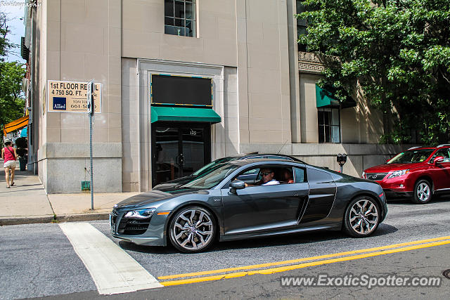 Audi R8 spotted in Greenwich, Connecticut