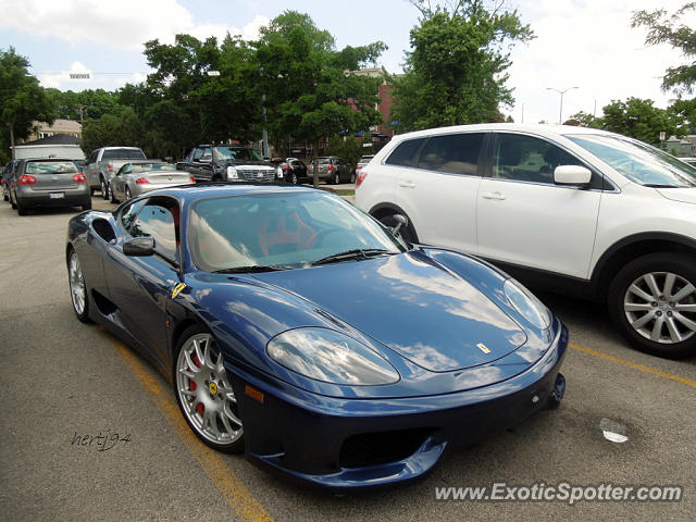 Ferrari 360 Modena spotted in Barrington, Illinois