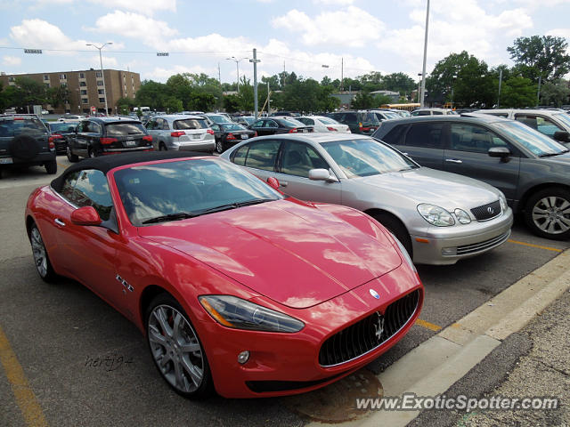 Maserati GranCabrio spotted in Barrington, Illinois