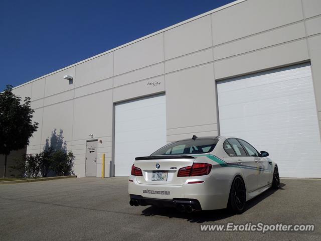 BMW M5 spotted in Lake Zurich, Illinois