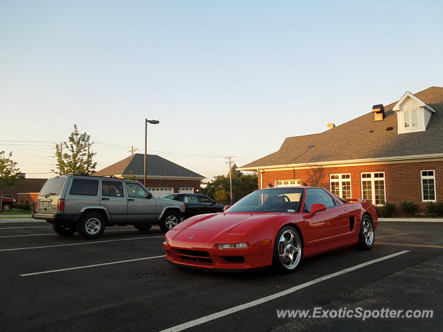 Acura NSX spotted in Barrington, Illinois