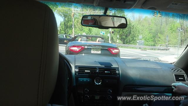 Maserati GranCabrio spotted in Harrington park, New Jersey