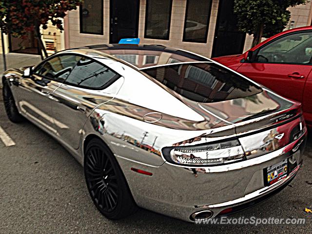 Aston Martin Rapide spotted in San Francisco, California