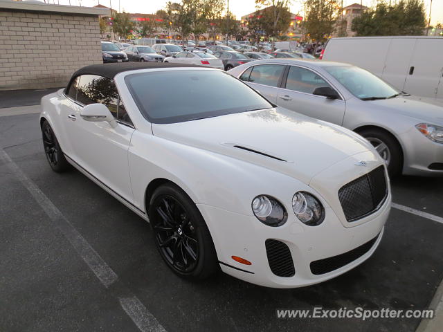 Bentley Continental spotted in San Gabriel, California