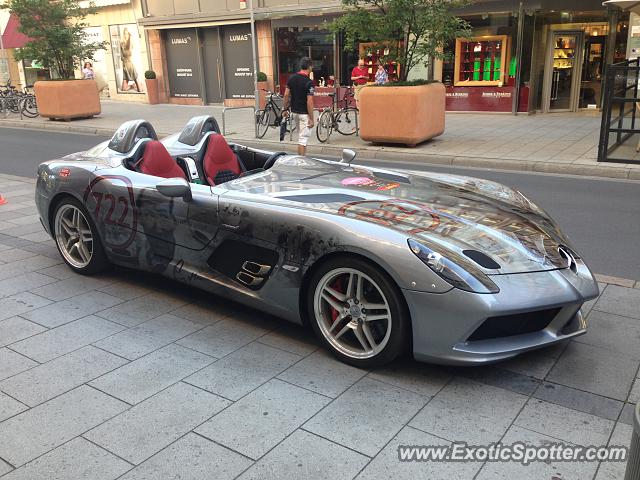 Mercedes SLR spotted in Hanover, Germany