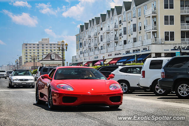 Ferrari 360 Modena spotted in Long Branch, New Jersey