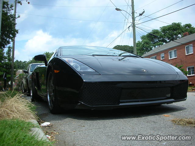 Lamborghini Gallardo spotted in Raleigh, North Carolina