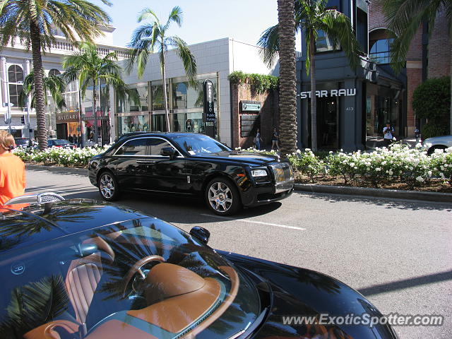 Rolls Royce Ghost spotted in Beverly hills, California